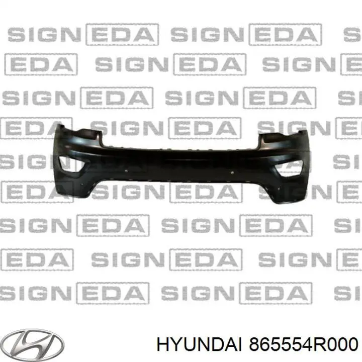 Купити 865554R000 Hyundai/Kia Кронштейн бампера переднього, лівий
