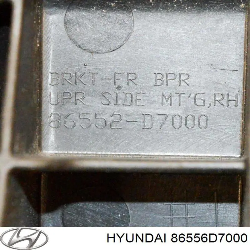 86556D7000 Hyundai/Kia Кронштейн кріплення протитуманной фари, правої