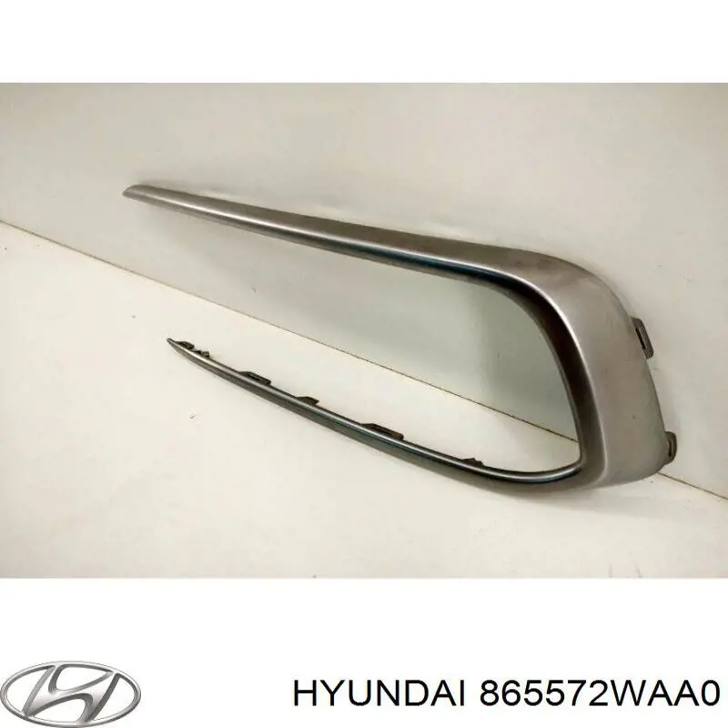 865572WAA0 Hyundai/Kia ободок/окантовка фари протитуманної, лівий