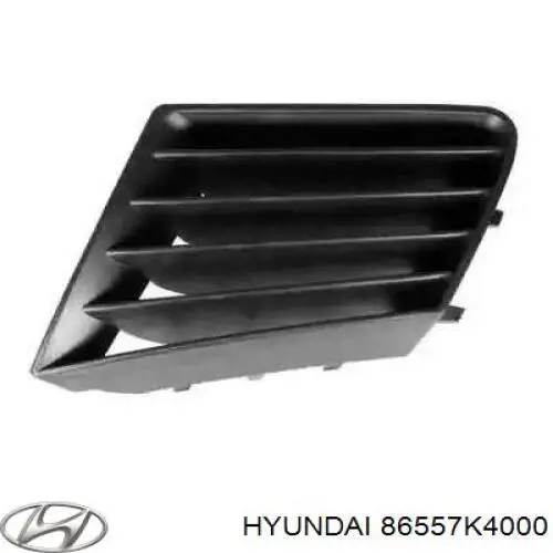 Накладка бампера переднього, ліва Hyundai KONA (OS) (Хендай KONA)