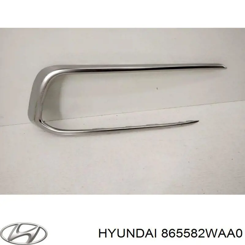 865582WAA0 Hyundai/Kia Ободок/окантовка фари протитуманной, правий