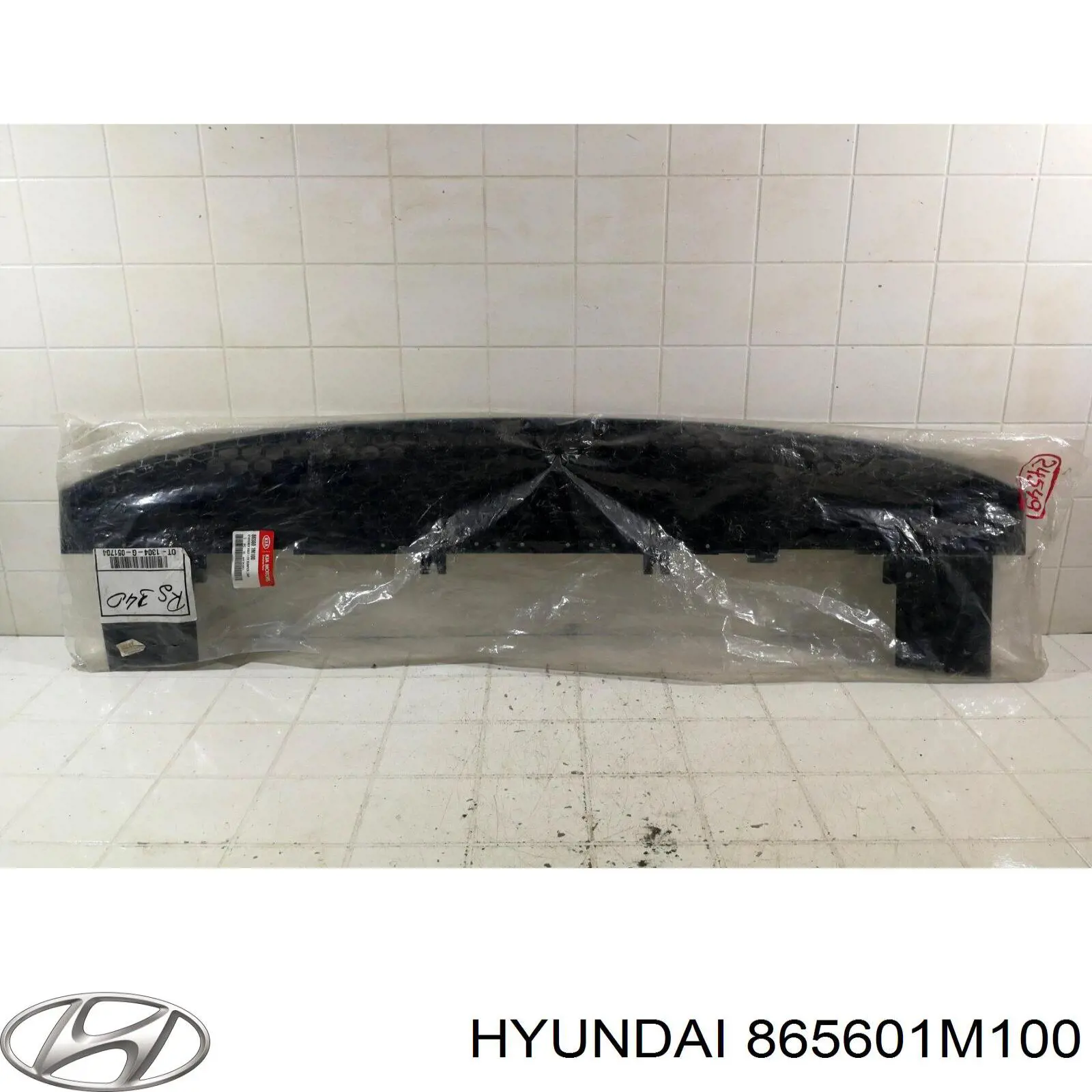865601M100 Hyundai/Kia захист бампера переднього