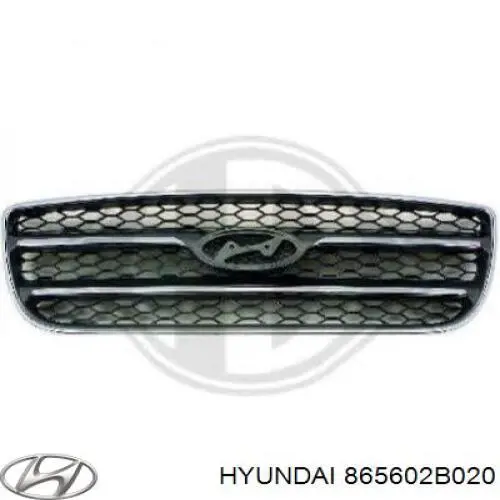 Облицювання радіатора Hyundai/Kia 865612B020 ціна, від 50.73 USD