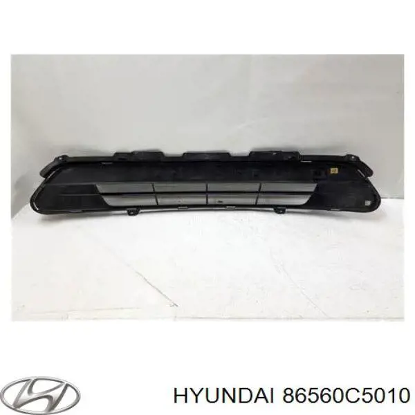86560C5010 Hyundai/Kia Решітка переднього бампера, центральна