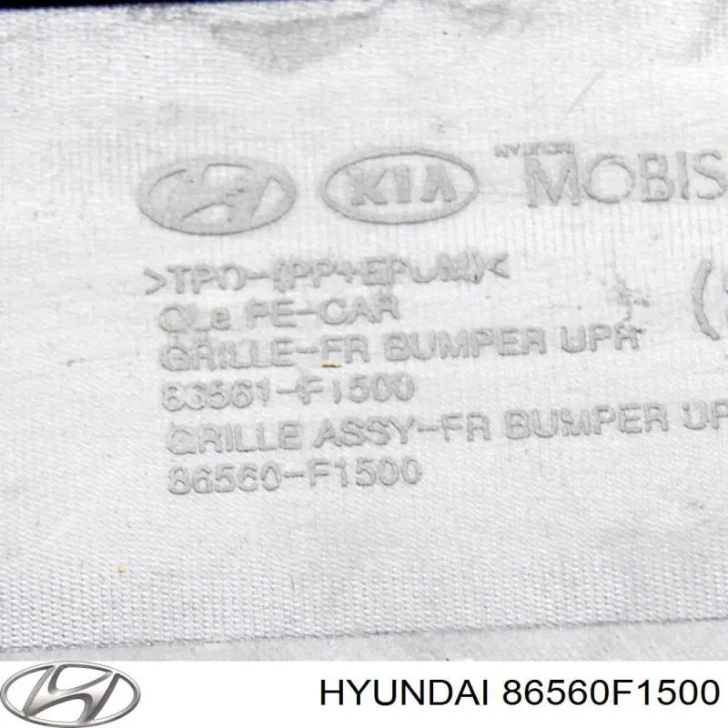 Облицювання радіатора Hyundai/Kia 86560F1500 ціна, від 38.00 USD