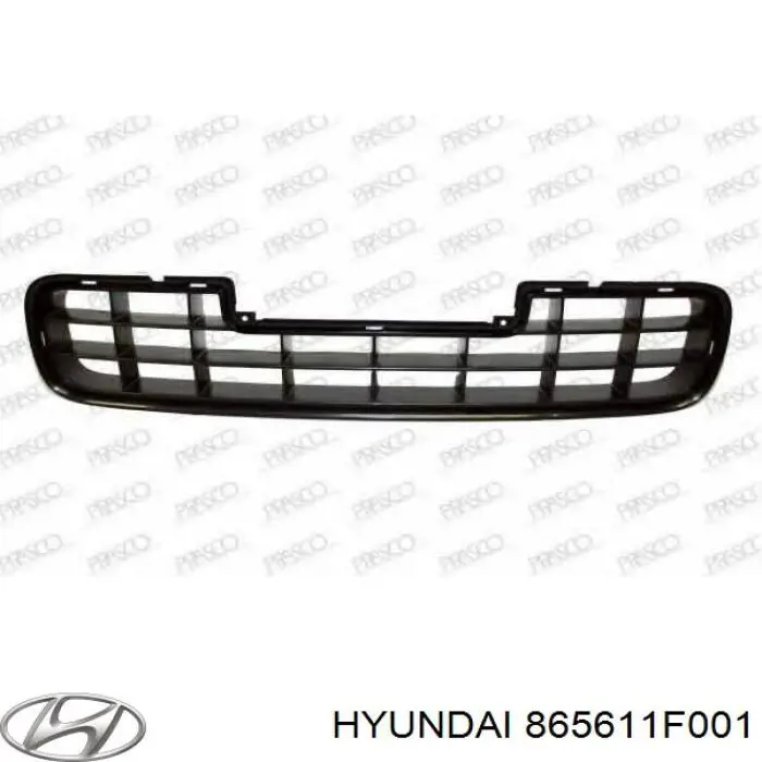 Решітка переднього бампера Hyundai/Kia 865611F001 ціна, від 50.65 USD