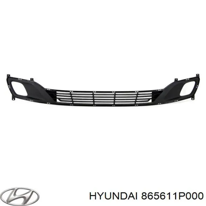Решітка переднього бампера Hyundai/Kia 865611P000 ціна, від 68.78 USD