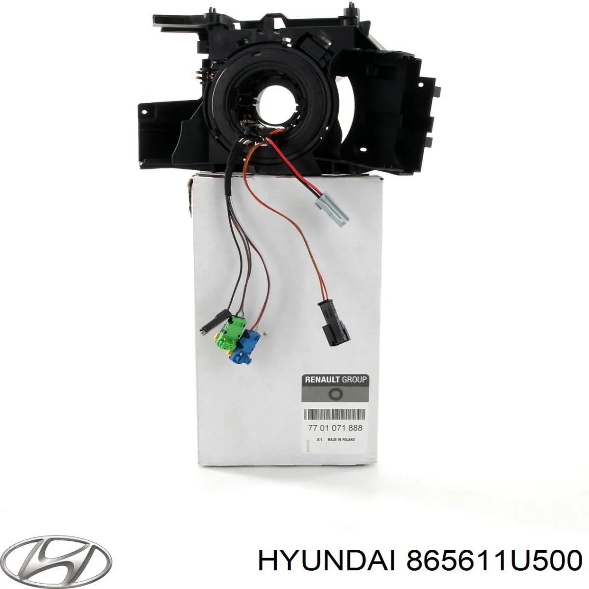 865611U500 Hyundai/Kia Решітка переднього бампера, нижня
