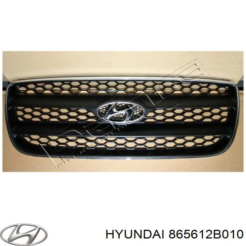 Решітка радіатора 865612B010 Hyundai/Kia