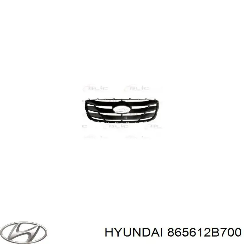 Купити 865612B700 Hyundai/Kia Захисна решітка радіатора