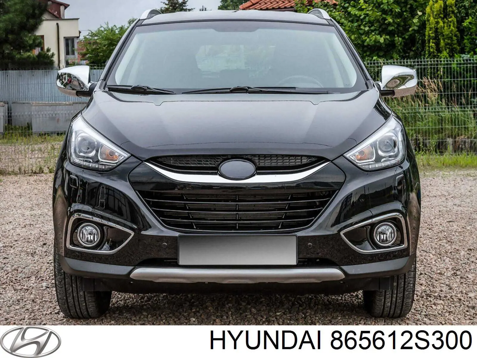 865612S300 Hyundai/Kia Решітка переднього бампера, центральна