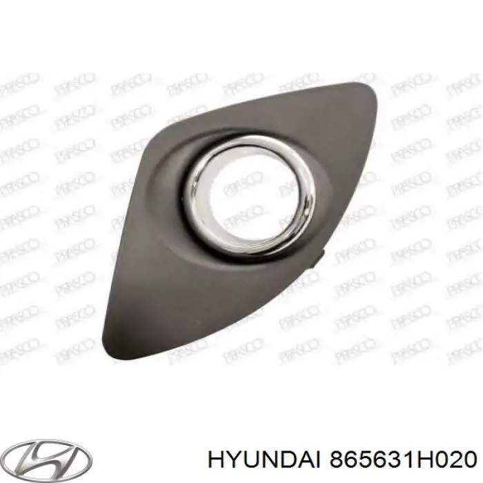 Заглушка під протитуманні фари, ліва Hyundai/Kia 865631H020 ціна, від 11.40 USD