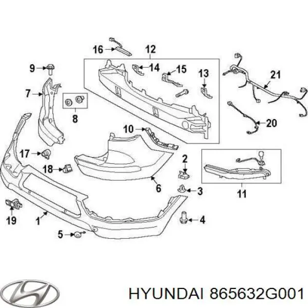 Купити 865632G001 Hyundai/Kia 