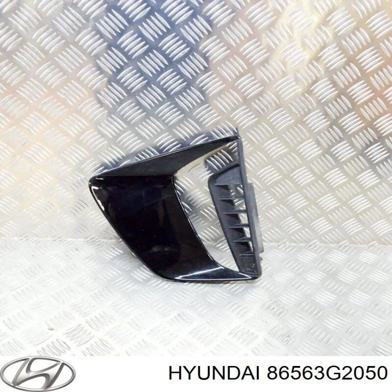 Ободок/окантовка фари протитуманної, лівий Hyundai/Kia 86563G2050 ціна, від 36.93 USD