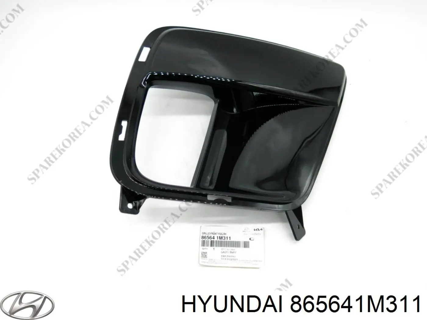 Обід (окантовка) фари противотуманної, правої Hyundai/Kia 865641M311 ціна, від 31.74 USD