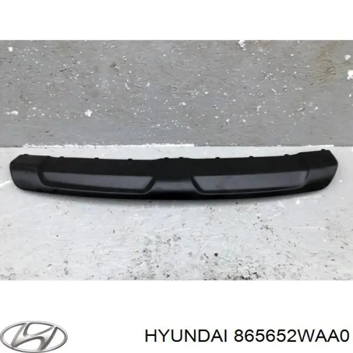 865652WAA0 Hyundai/Kia спойлер переднього бампера