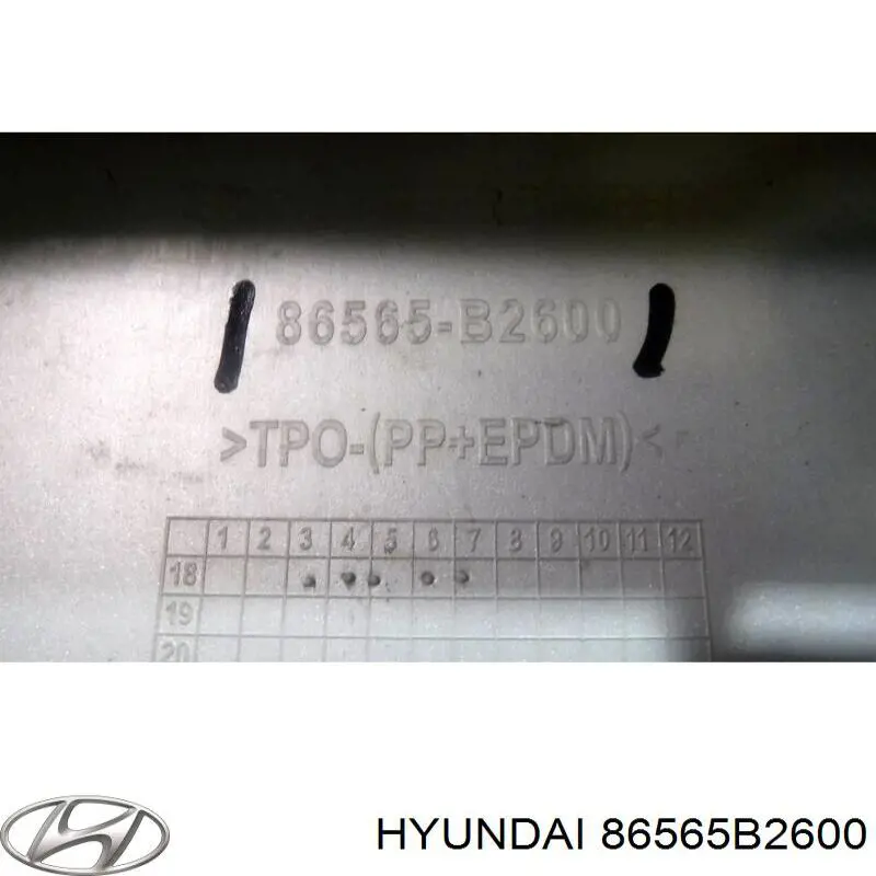 86565B2600 Hyundai/Kia 