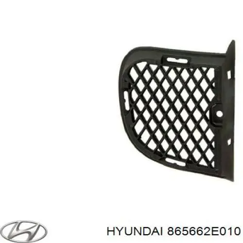 Купити 865662E010 Hyundai/Kia Решітка переднього бампера, права