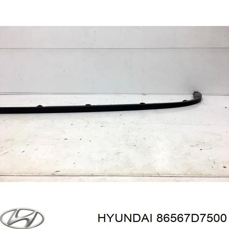 Спліттер переднього бампера Hyundai/Kia 86567D7500 ціна, від 41.67 USD