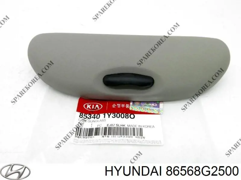 Дефлектор переднього бампера, правий Hyundai/Kia 86568G2500 ціна, від 21.40 USD