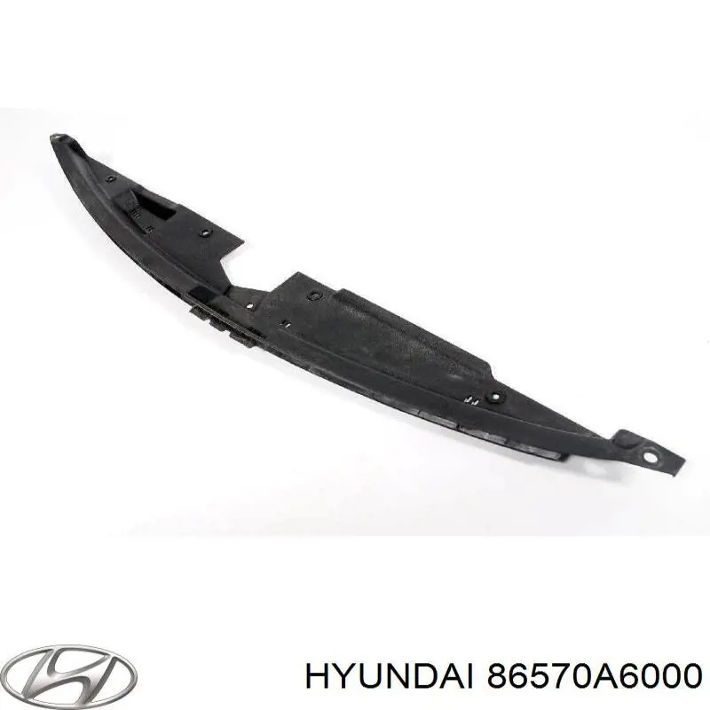 Накладка верхня передньої панелі/супорту радіатора Hyundai/Kia 86570A6000 ціна, від 96.81 USD