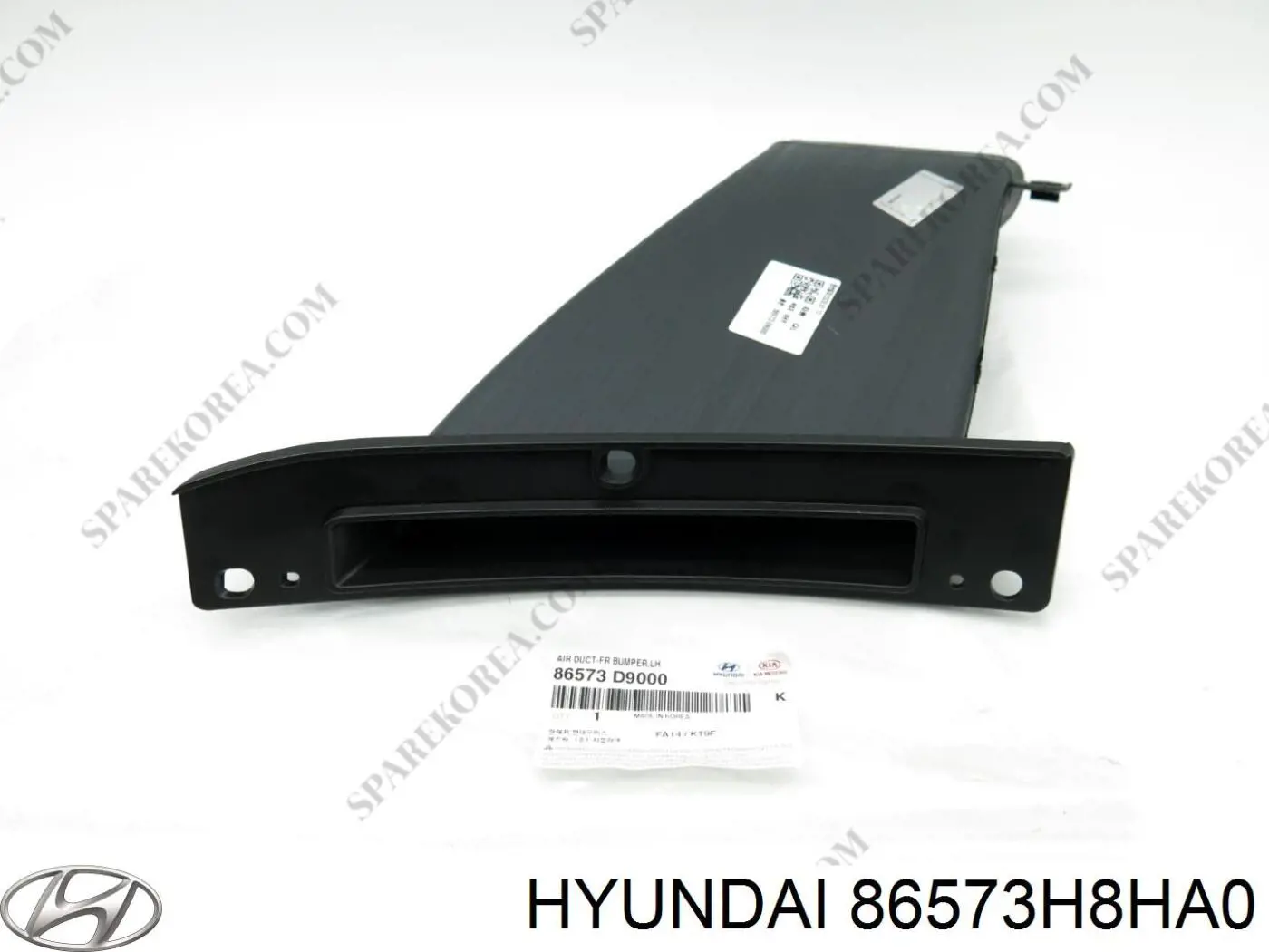 Повітропровід гальмівного диска, лівий Hyundai/Kia 86573H8HA0 ціна, від 37.83 USD