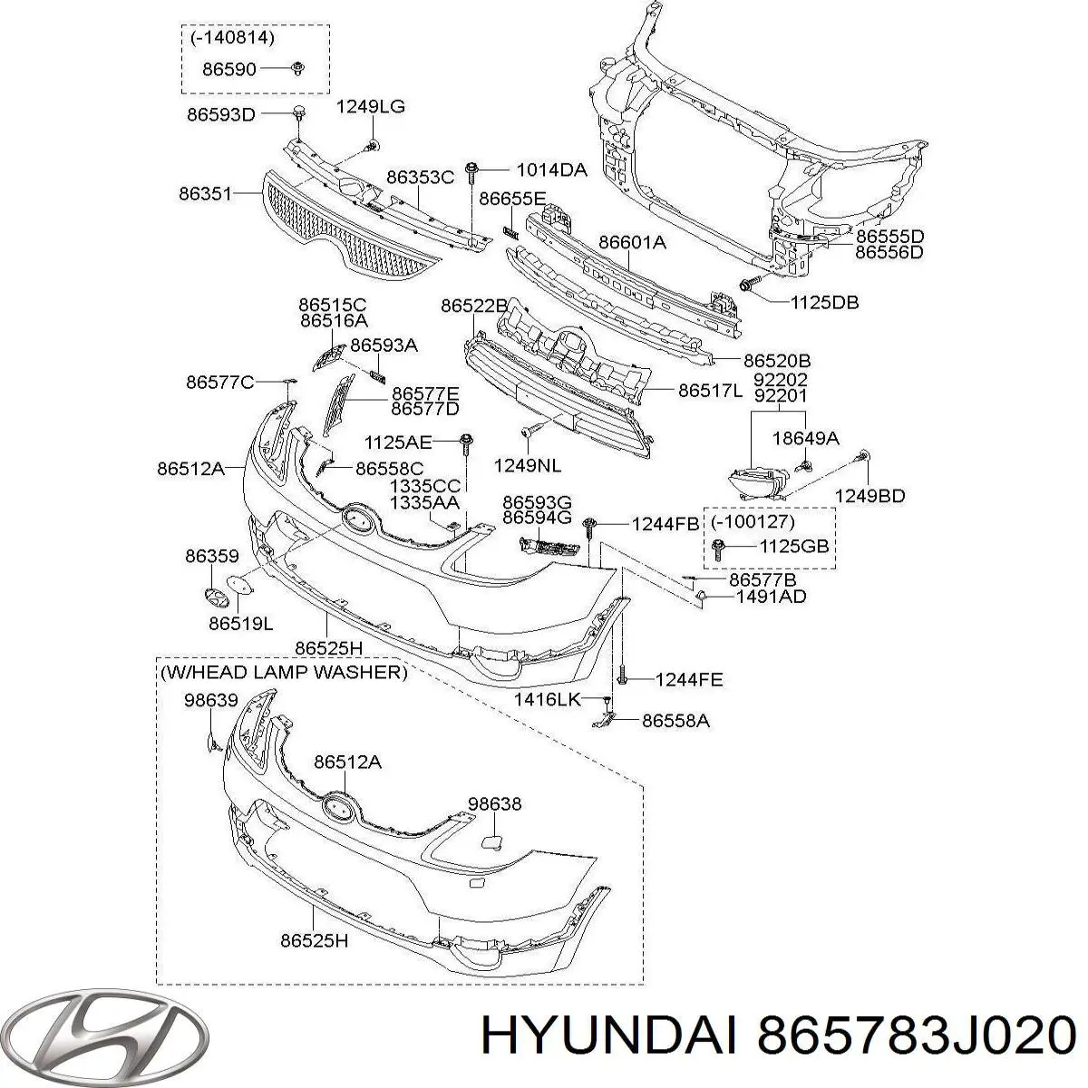865783J020 Hyundai/Kia 