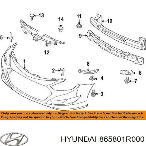 Купити 865801R000 Hyundai/Kia 