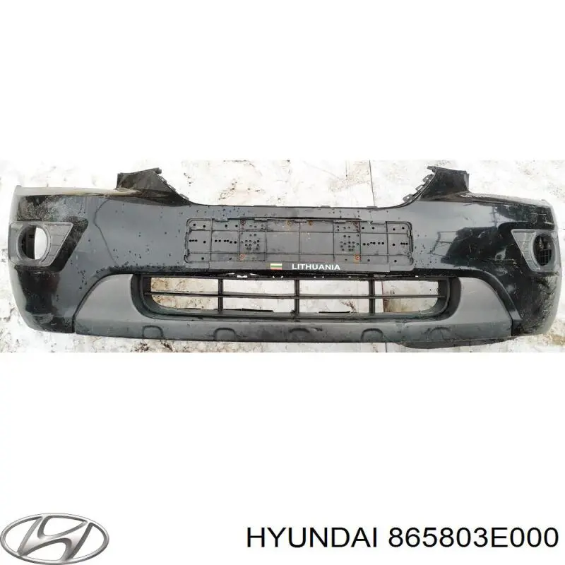 Кронштейн бампера переднього, центральний 865803E000 Hyundai/Kia