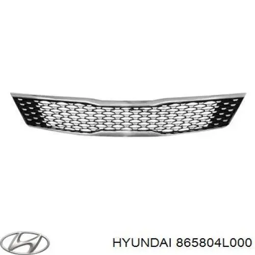 865804L000 Hyundai/Kia Наповнювач бампера переднього
