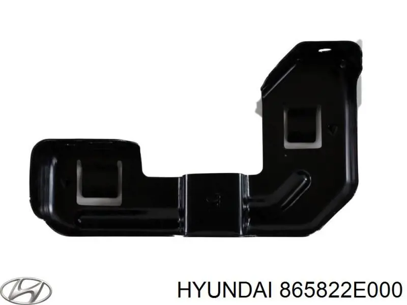 Кронштейн бампера переднього, правий Hyundai Tucson (JM) (Хендай Таксон)