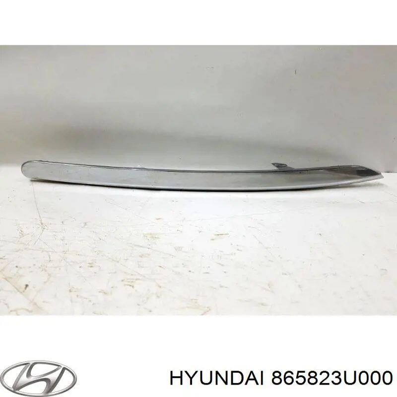 Молдинг переднього бампера, правий Hyundai/Kia 865823U000 ціна, від 19.00 USD