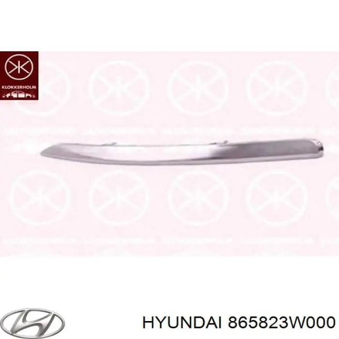 Купити KH3292921 Starline Молдинг переднього бампера, правий