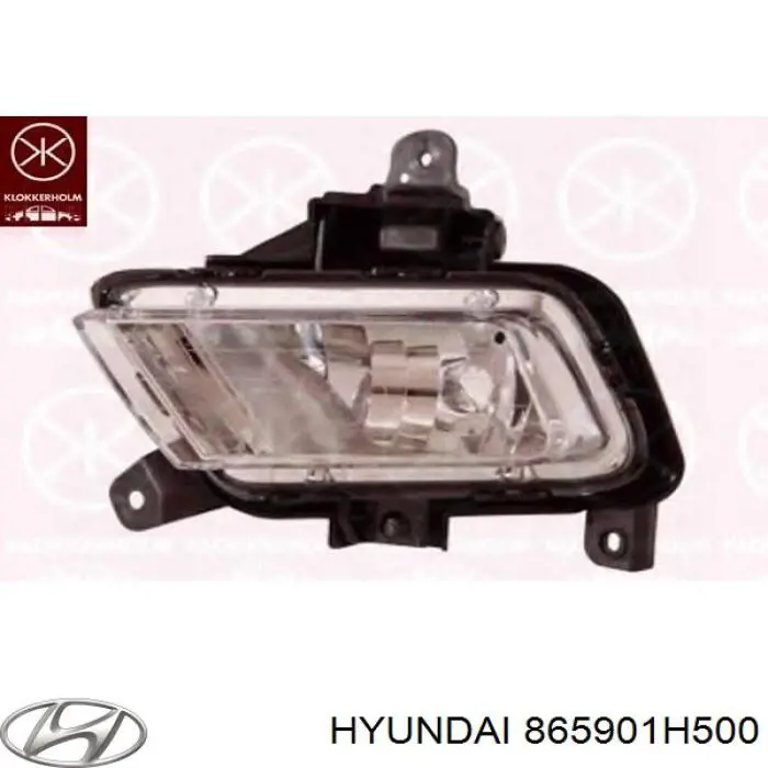 865901H500 Hyundai/Kia спойлер переднього бампера