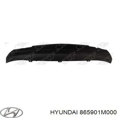 865901M000 Hyundai/Kia Молдинг решітки переднього бампера, нижній