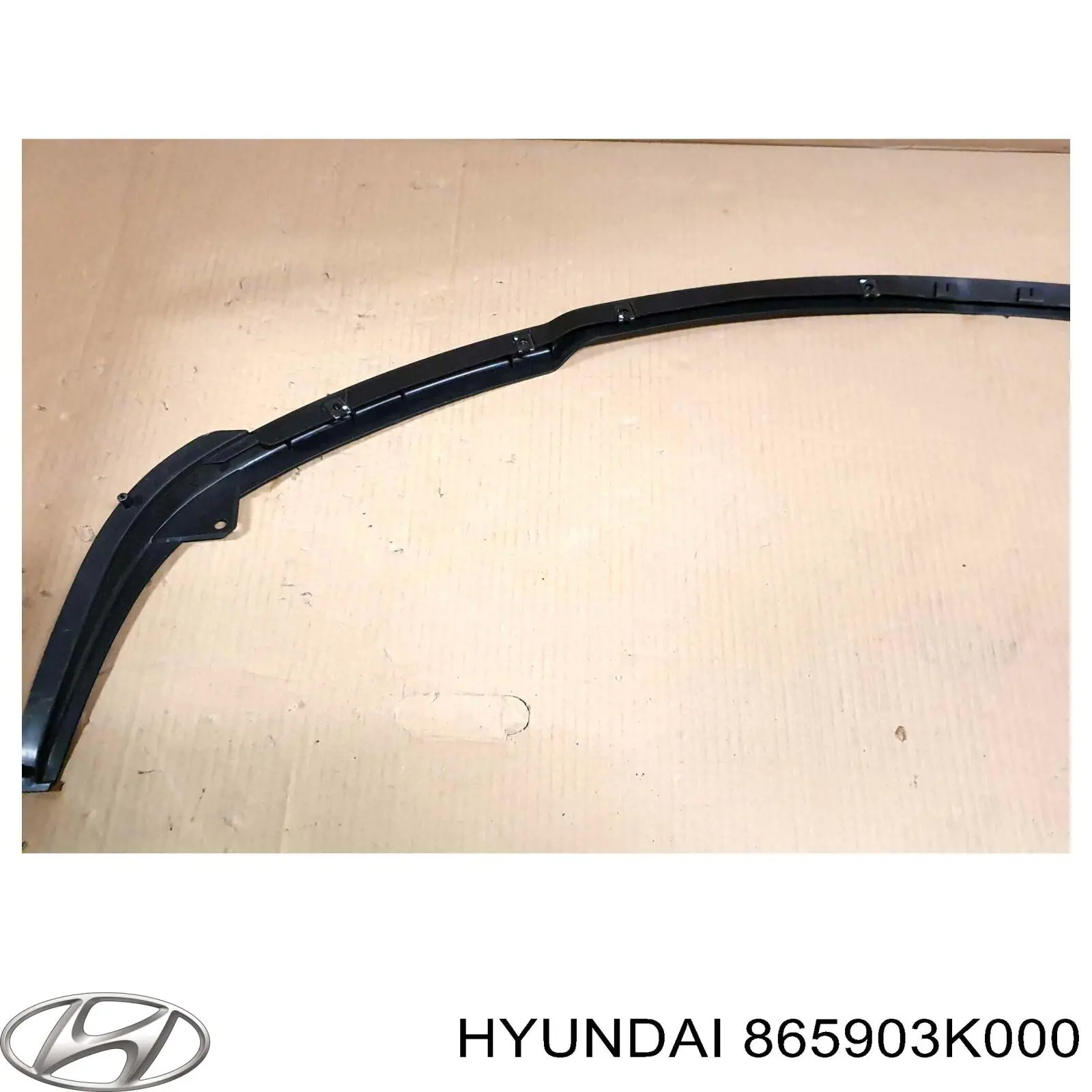 Купити 865903K000 Hyundai/Kia Захисна губа бампера переднього