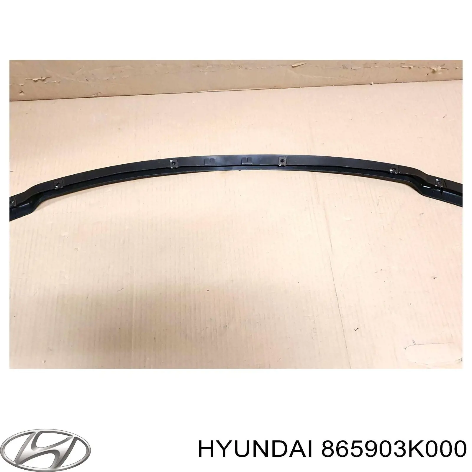 Нижня накладка на передній бампер Hyundai/Kia 865903K000 ціна, від 17.95 USD