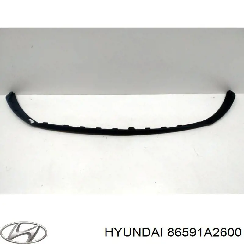 Нижня накладка на передній бампер Hyundai/Kia 86591A2600 ціна, від 35.01 USD