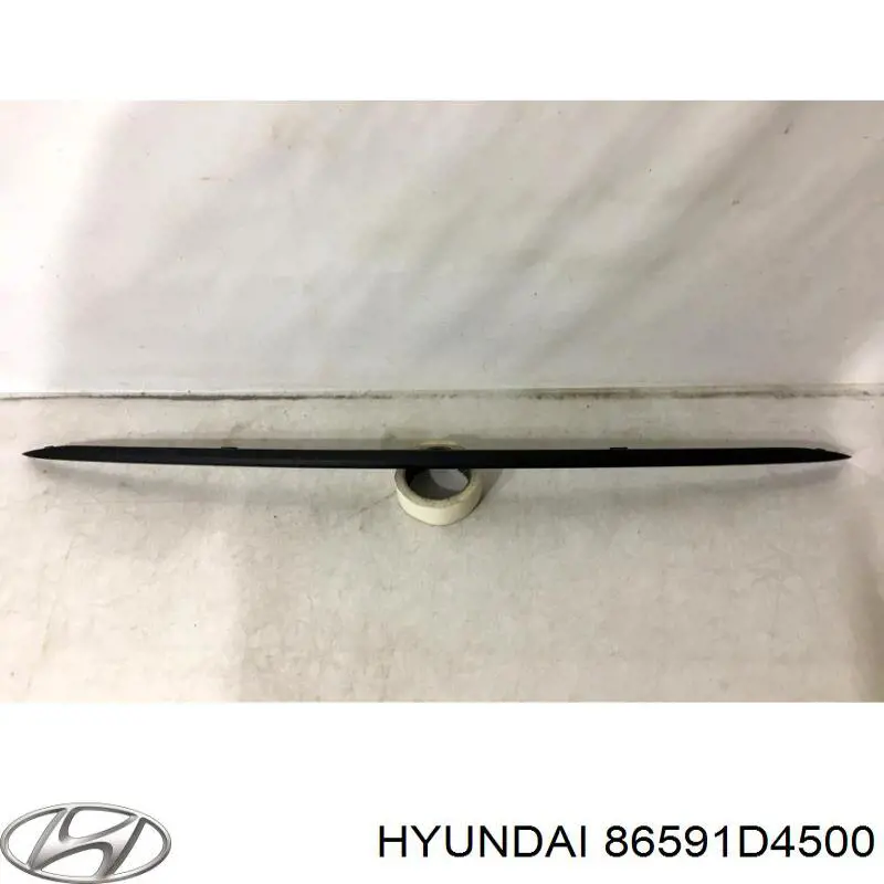Захисна губа бампера переднього Hyundai/Kia 86591D4500 ціна, від 18.31 USD