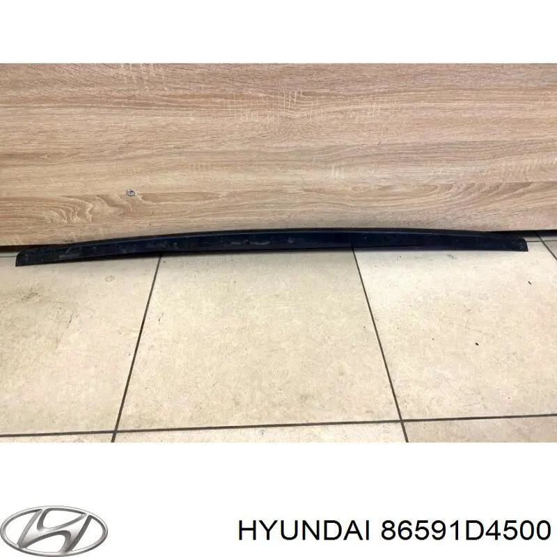 86591D4500 Hyundai/Kia Спліттер переднього бампера
