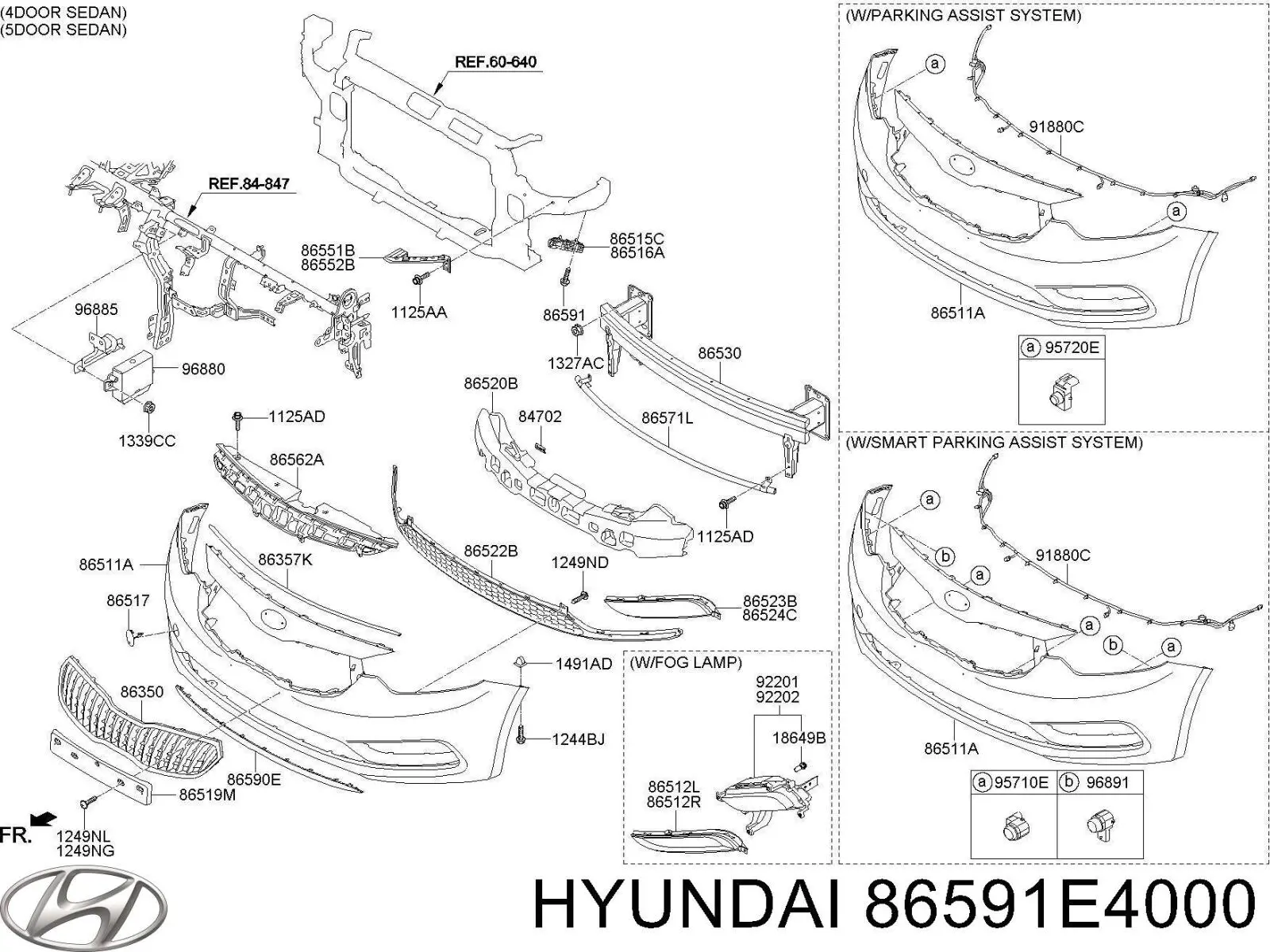  86591E4000 Hyundai/Kia