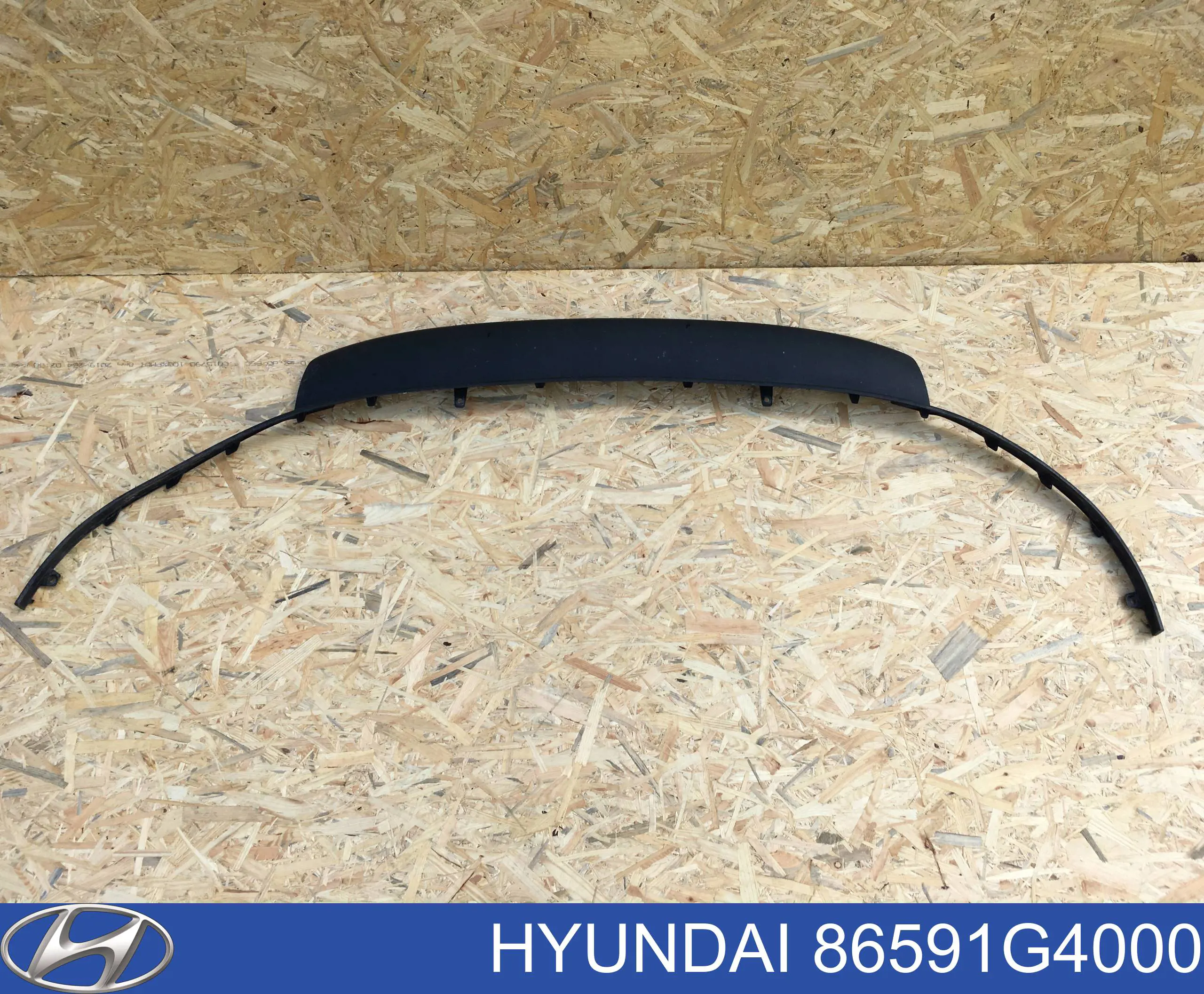 Нижня накладка на передній бампер Hyundai/Kia 86591G4000 ціна, від 69.22 USD