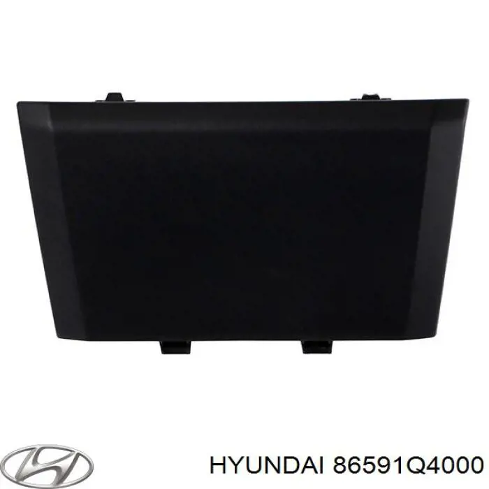 86591Q4000 Hyundai/Kia Спліттер переднього бампера