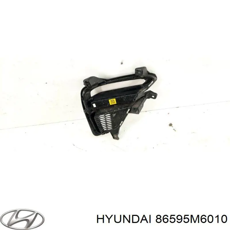 86595M6010 Hyundai/Kia решітка переднього бампера, ліва