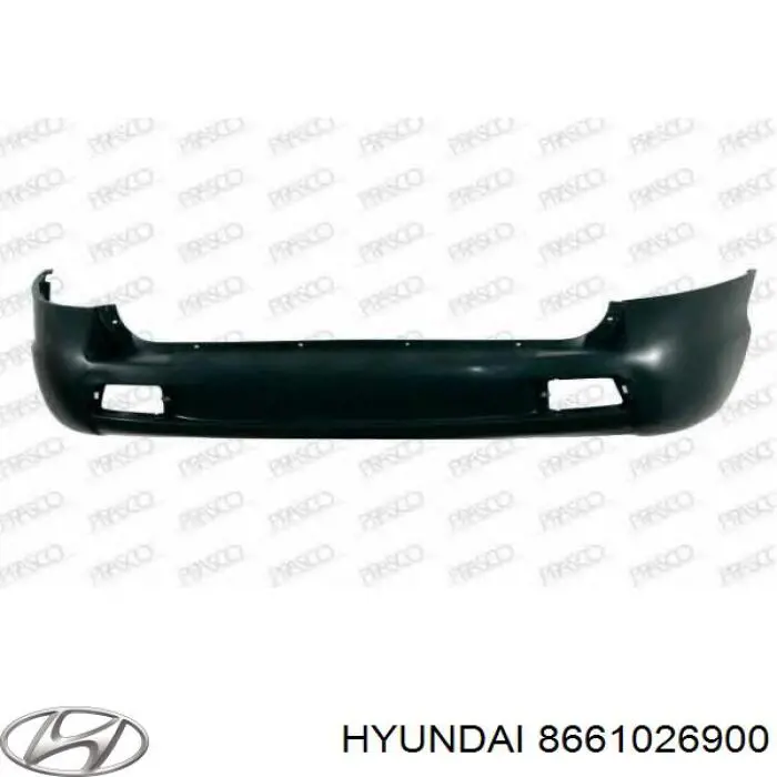 Задній бампер HY1100132 Various