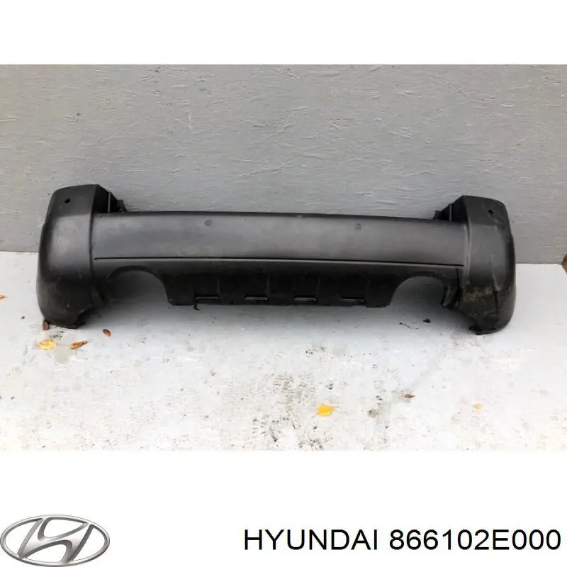 866102E000 Hyundai/Kia Буфер (бампер) задній
