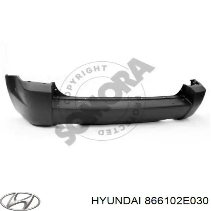 Кожух бампера заднього Hyundai Tucson I позашляховик (JM) (2004 - 2010) ціна, від 75.98 USD