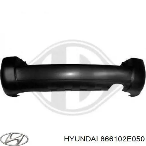 Кожух бампера заднього Hyundai/Kia 866102E050 ціна, від 37.06 USD