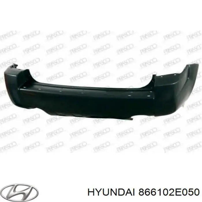 866102E050 Hyundai/Kia бампер задній