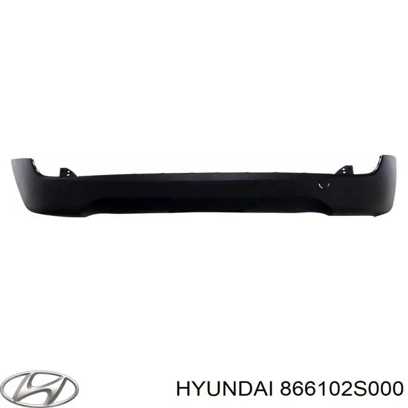 Бампер задній, нижня частина Hyundai/Kia 866902S000 ціна, від 44.00 USD